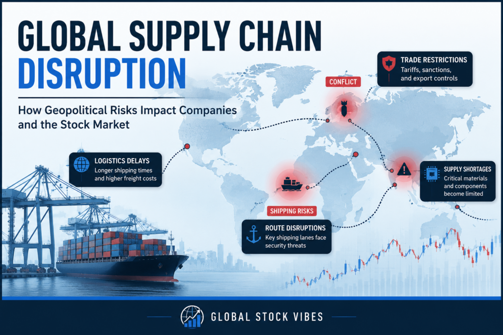 global supply chain disruption affecting companies and investors