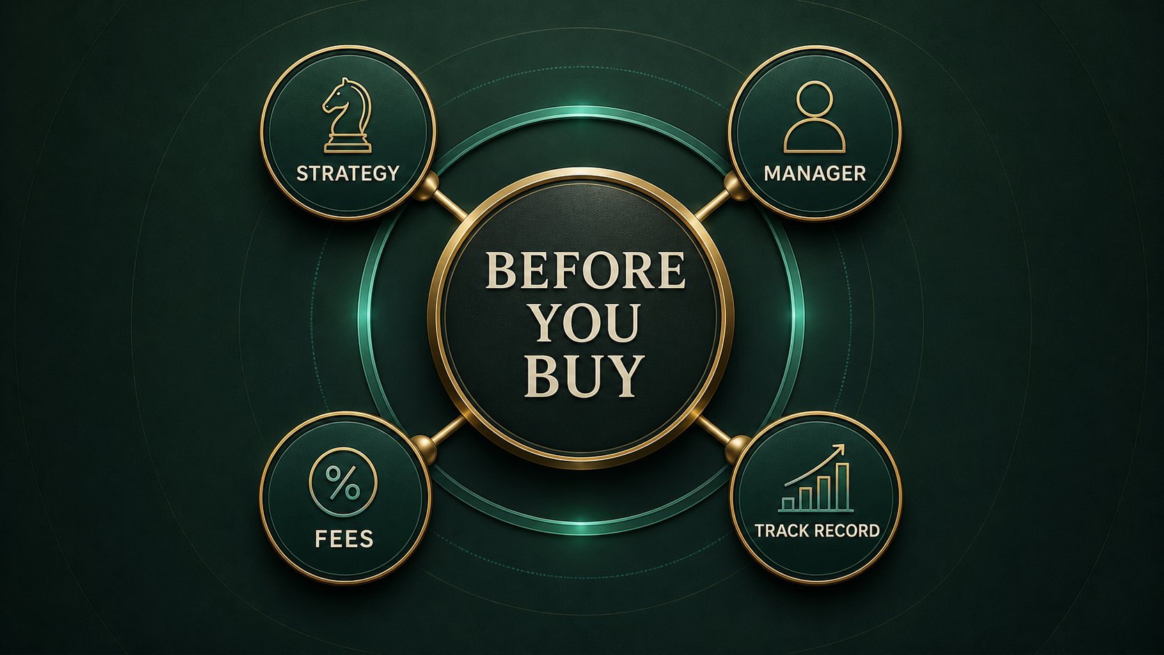 active ETF buying checklist covering strategy manager fees and track record
