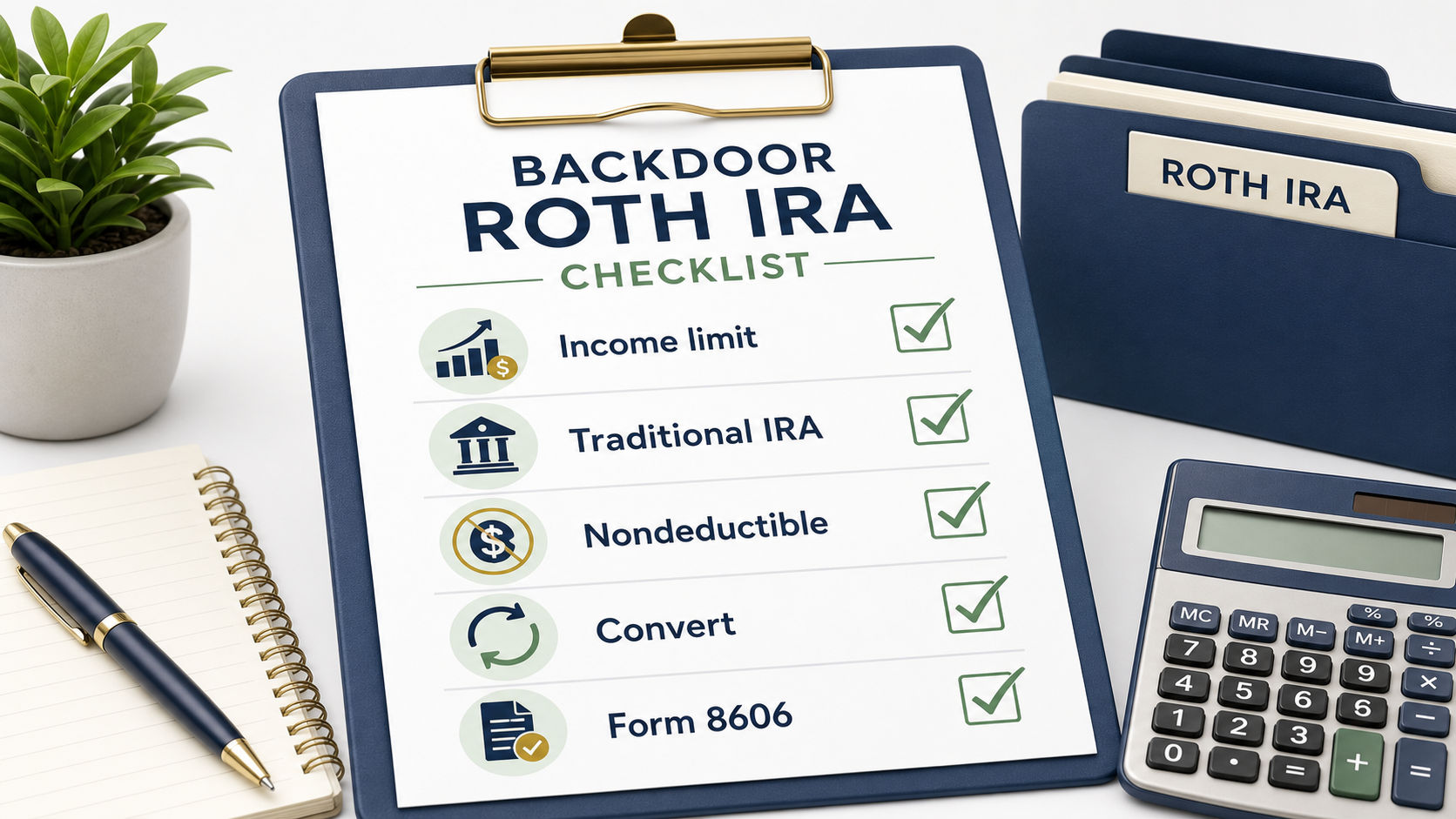 Backdoor Roth IRA checklist for beginners