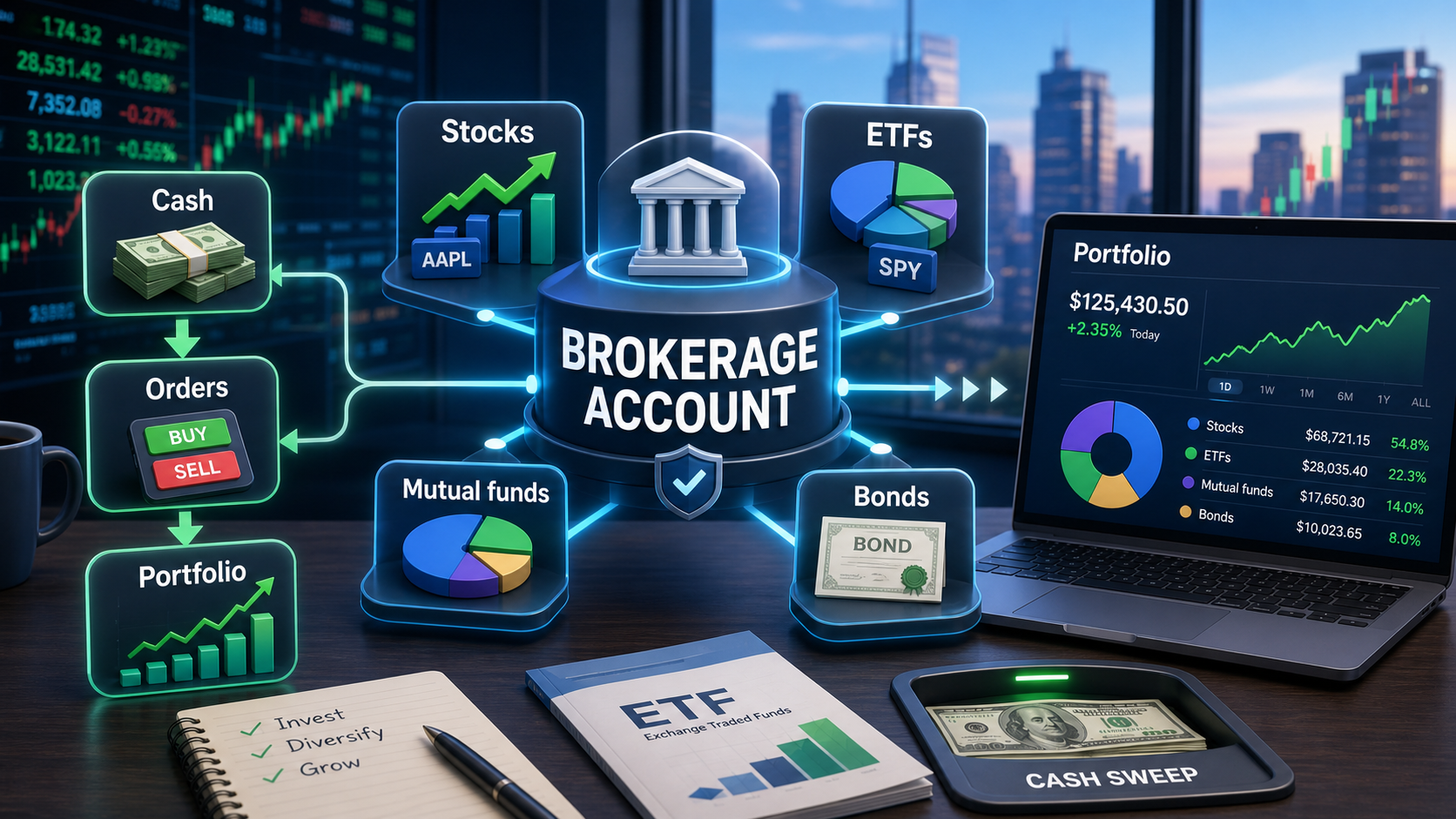What Is a Brokerage Account? Beginner Guide