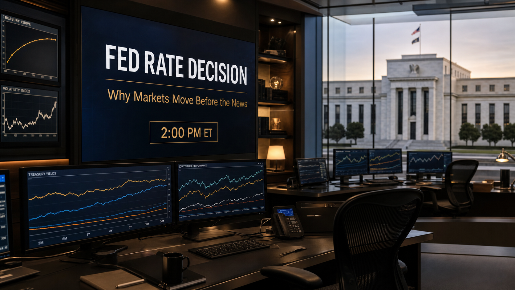 Fed Rate Decision: Why Markets Move First Fed Rate Decision: Why Markets Move First
