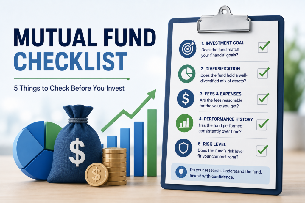 mutual fund checklist