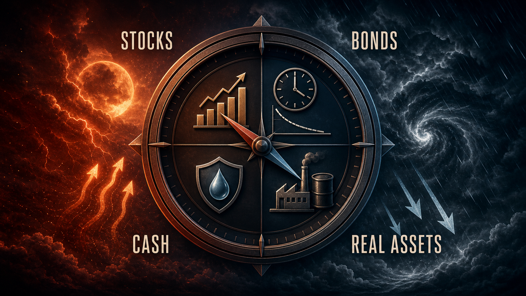 portfolio sensitivity of stocks bonds cash and real assets during stagflation