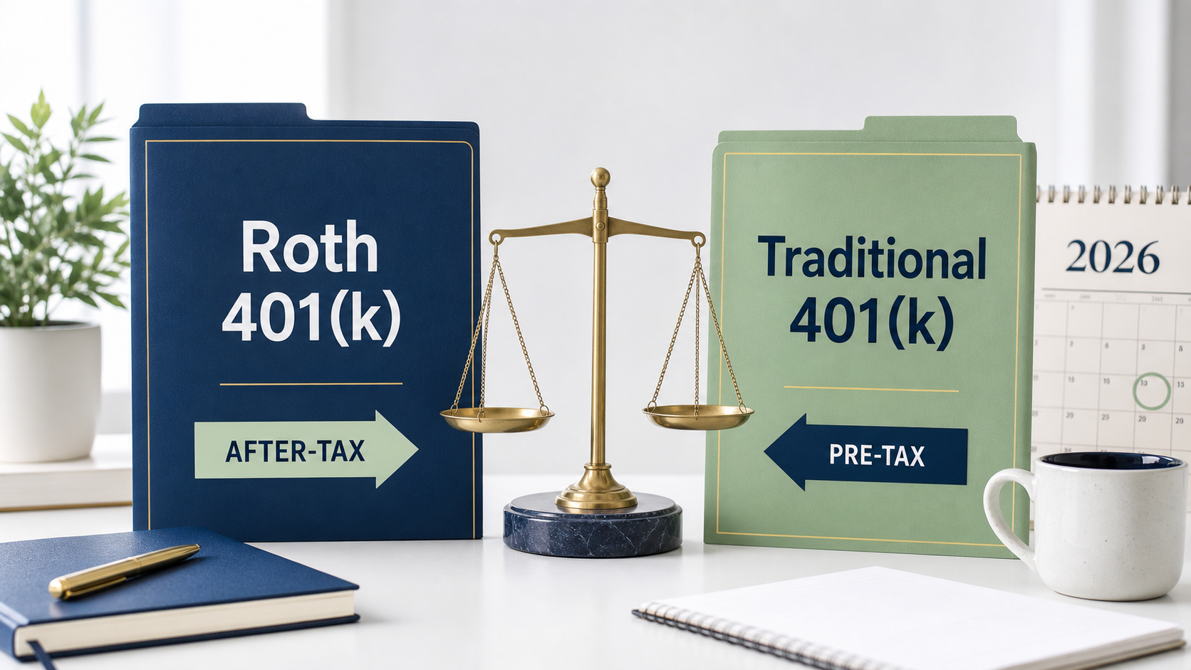 Roth 401(k) vs Traditional 401(k)