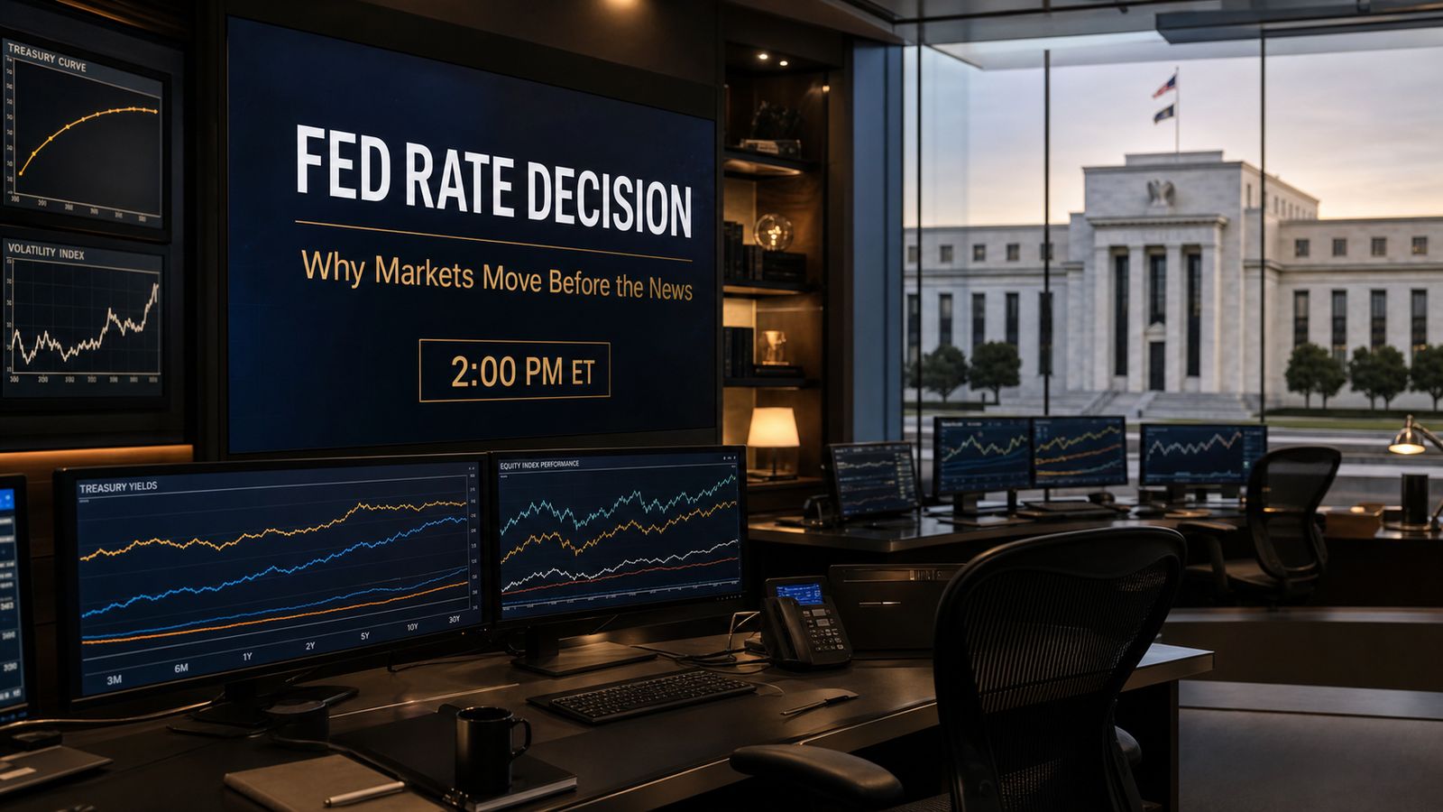 Fed Rate Decision: Why Markets Move First Fed Rate Decision: Why Markets Move First