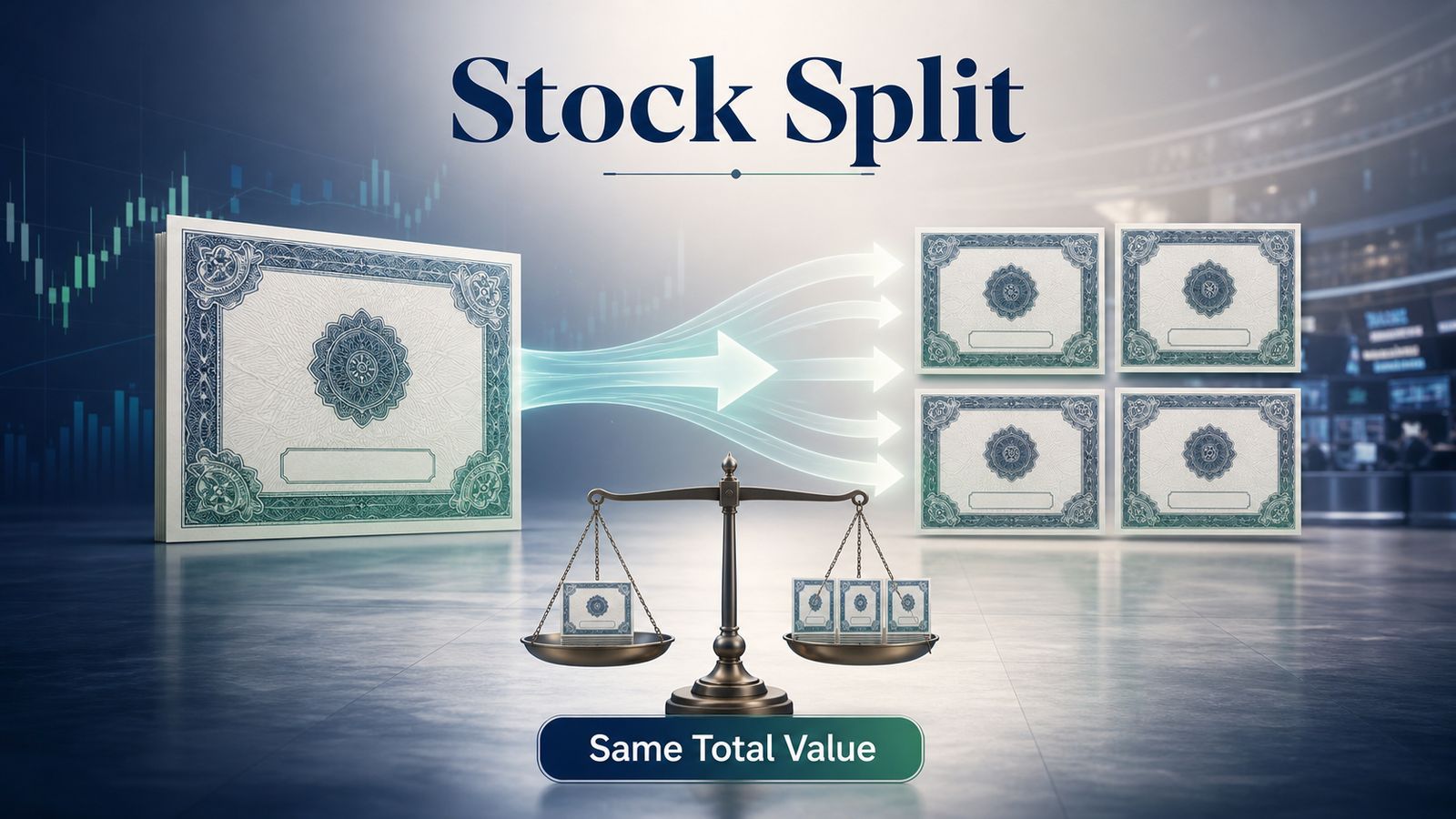 Stock Split Explained: More Shares, Same Company Value